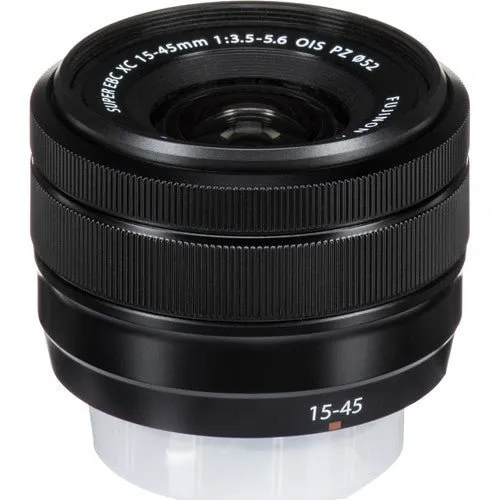 FUJIFILM X-T50, BLACK with XC15-45mmF3.5-5.6 OIS PZ Lens Kit