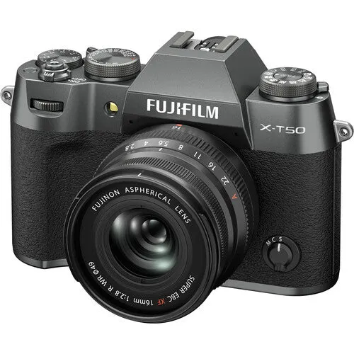 FUJIFILM X-T50, CHARCOAL SILVER