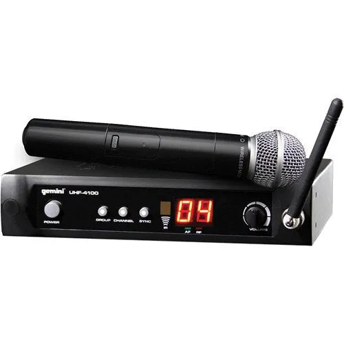 Gemini UHF-4100M Wireless Microphone System