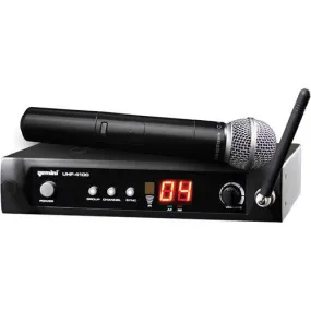 Gemini UHF-4100M Wireless Microphone System
