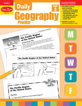 >Evan-Moor Daily Geography Practice, Grade 3