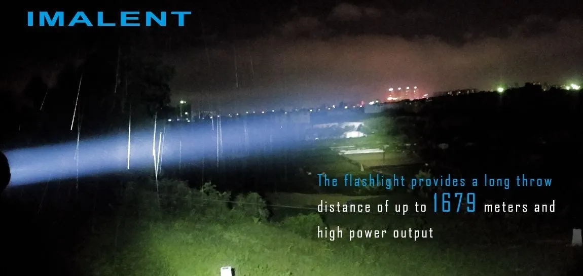 Imalent R90C NIGHT LEADER | MEGA-THROWER | 1 Mile  Range | 20000 Lumens