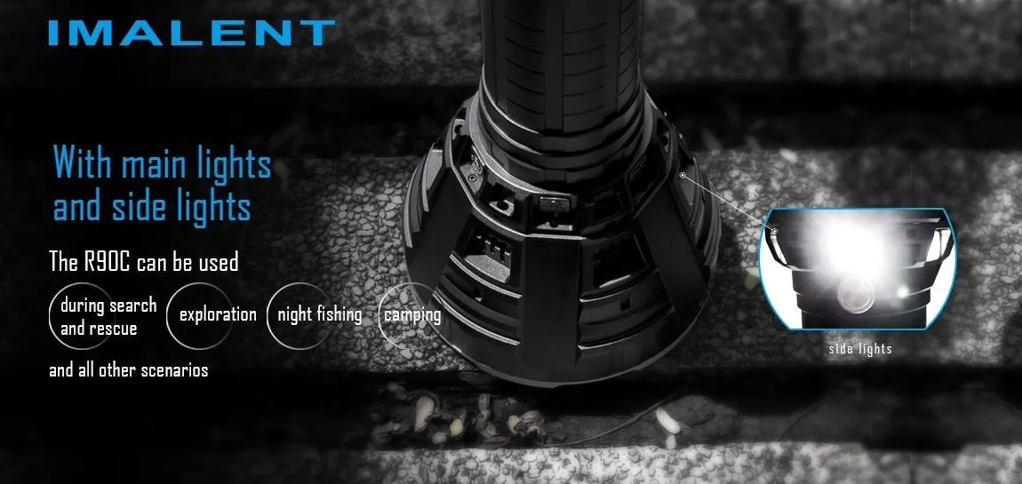 Imalent R90C NIGHT LEADER | MEGA-THROWER | 1 Mile  Range | 20000 Lumens
