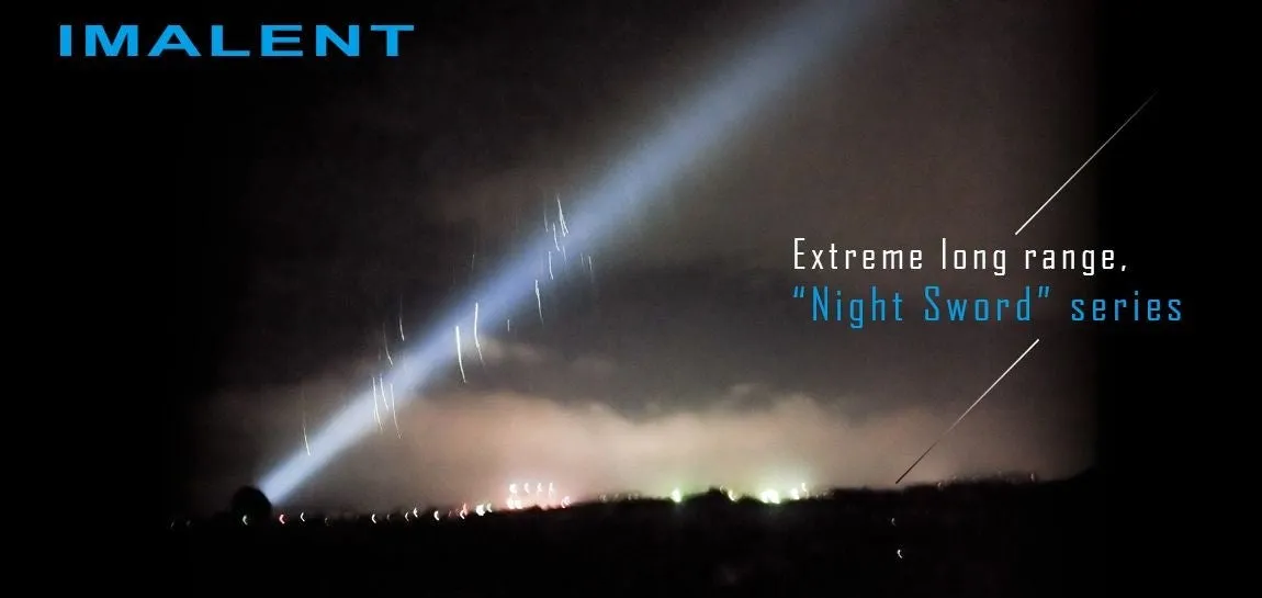 Imalent R90C NIGHT LEADER | MEGA-THROWER | 1 Mile  Range | 20000 Lumens