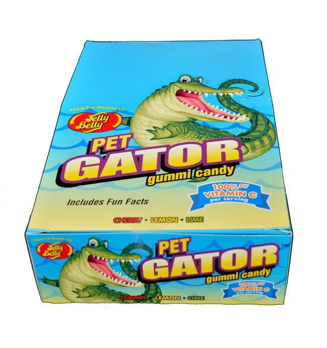 Jelly Belly Pet Gator Gummi Candy