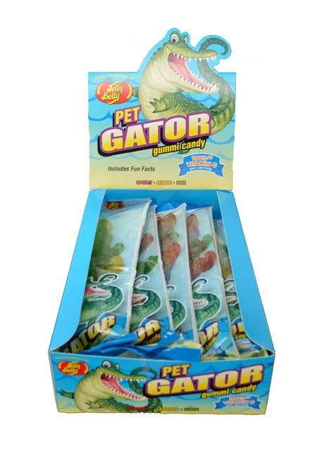 Jelly Belly Pet Gator Gummi Candy