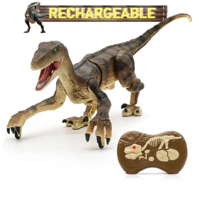 Jurassic Velociraptor Dinosaur RC Toy