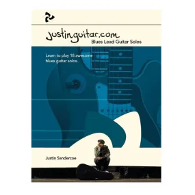 Justinguitar.com Blues Lead Guitar Solos - Book