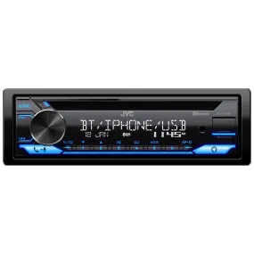 JVC KD-T720BT - Radio Receiver 1 DIN, AM, FM, CD, Bluetooth, Alexa