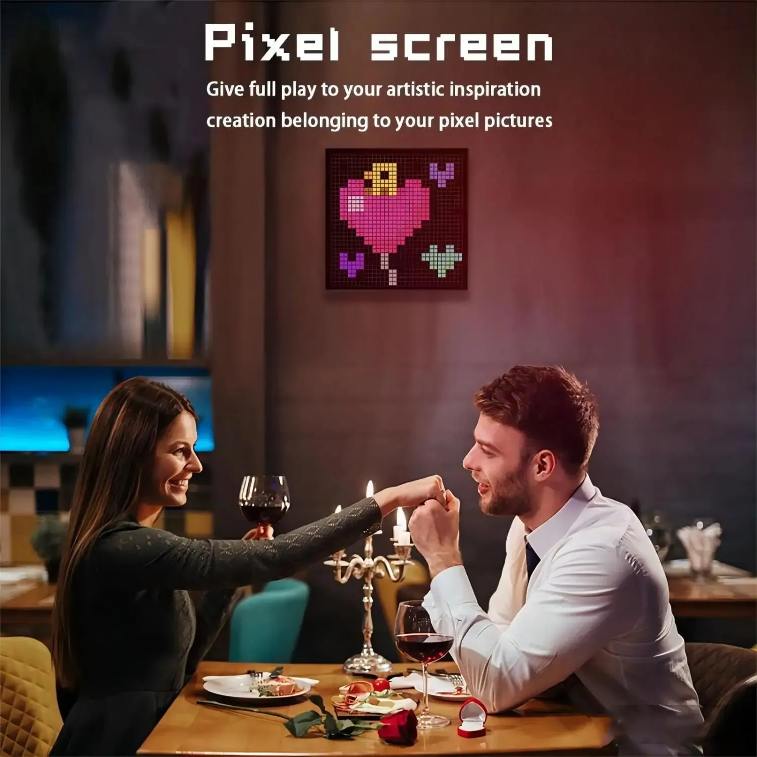 Kawaii Smart LED Pixel Display & Custom Art App
