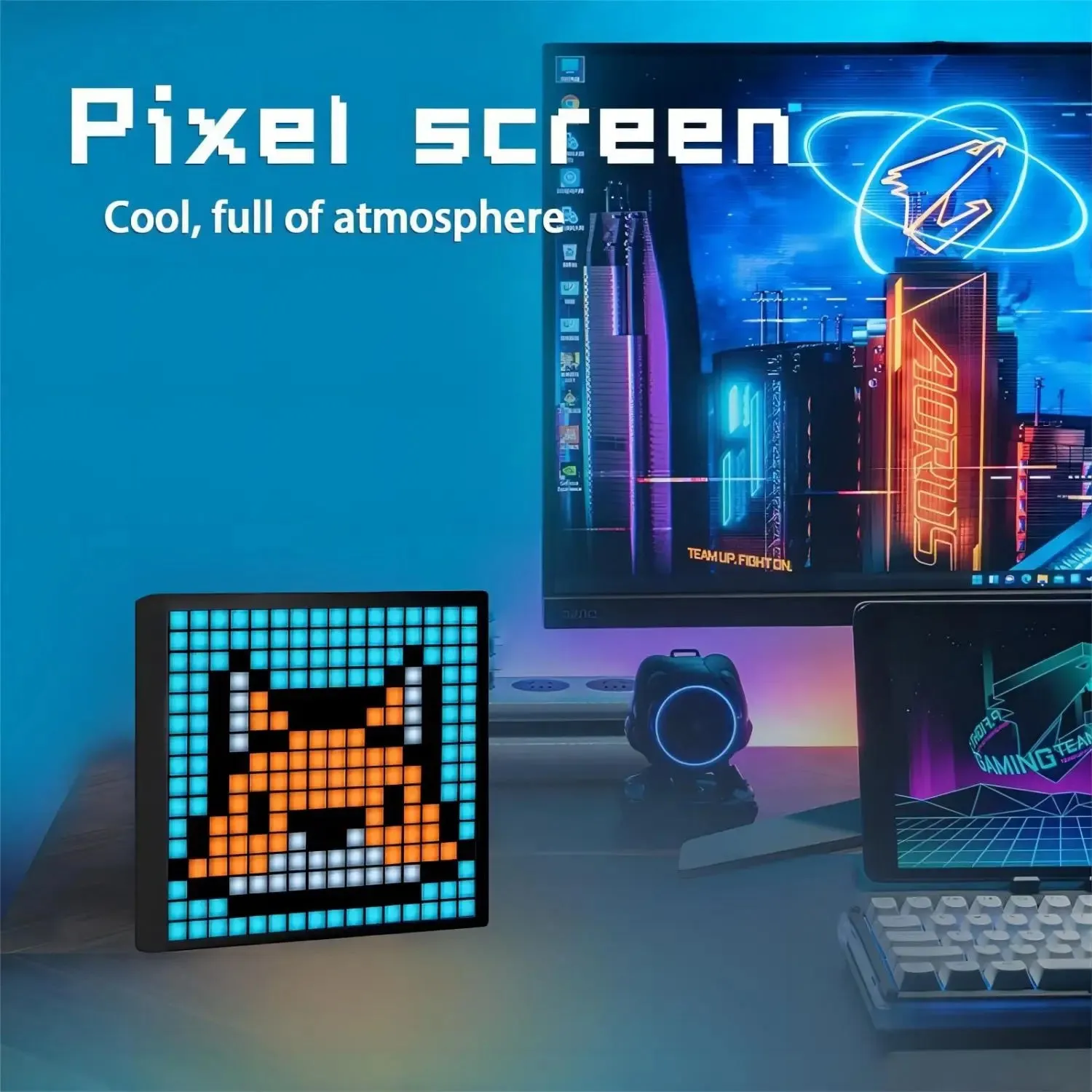 Kawaii Smart LED Pixel Display & Custom Art App