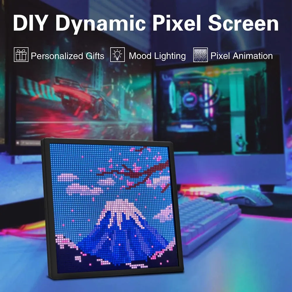 Kawaii Smart LED Pixel Display & Custom Art App