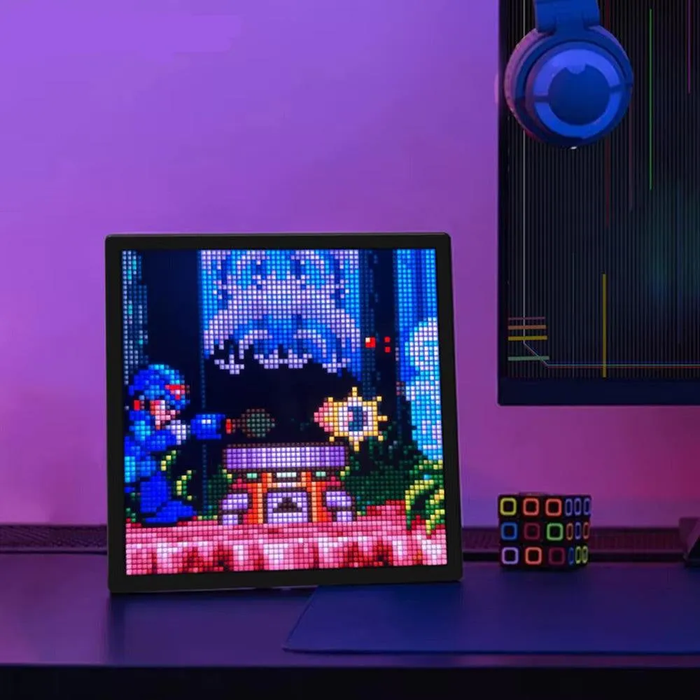 Kawaii Smart LED Pixel Display & Custom Art App