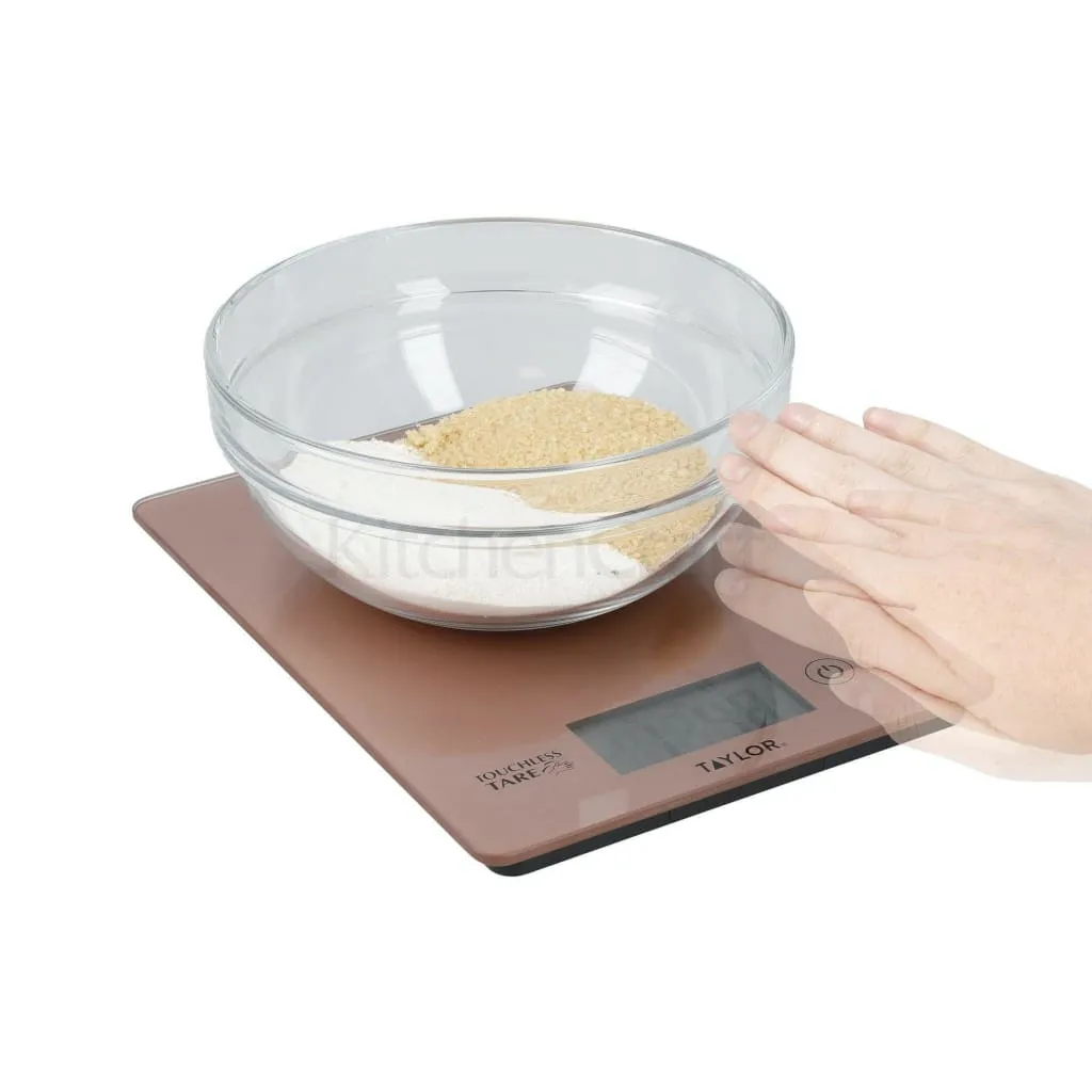 Kitchen Craft Taylor Pro Scale Touchless 5kg Rose Gold