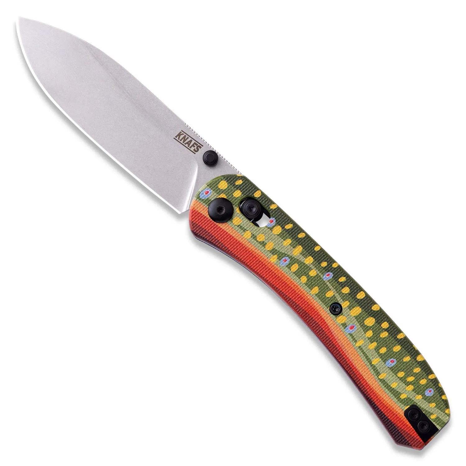 Lander 2 Knife Scales - Brook Trout G10