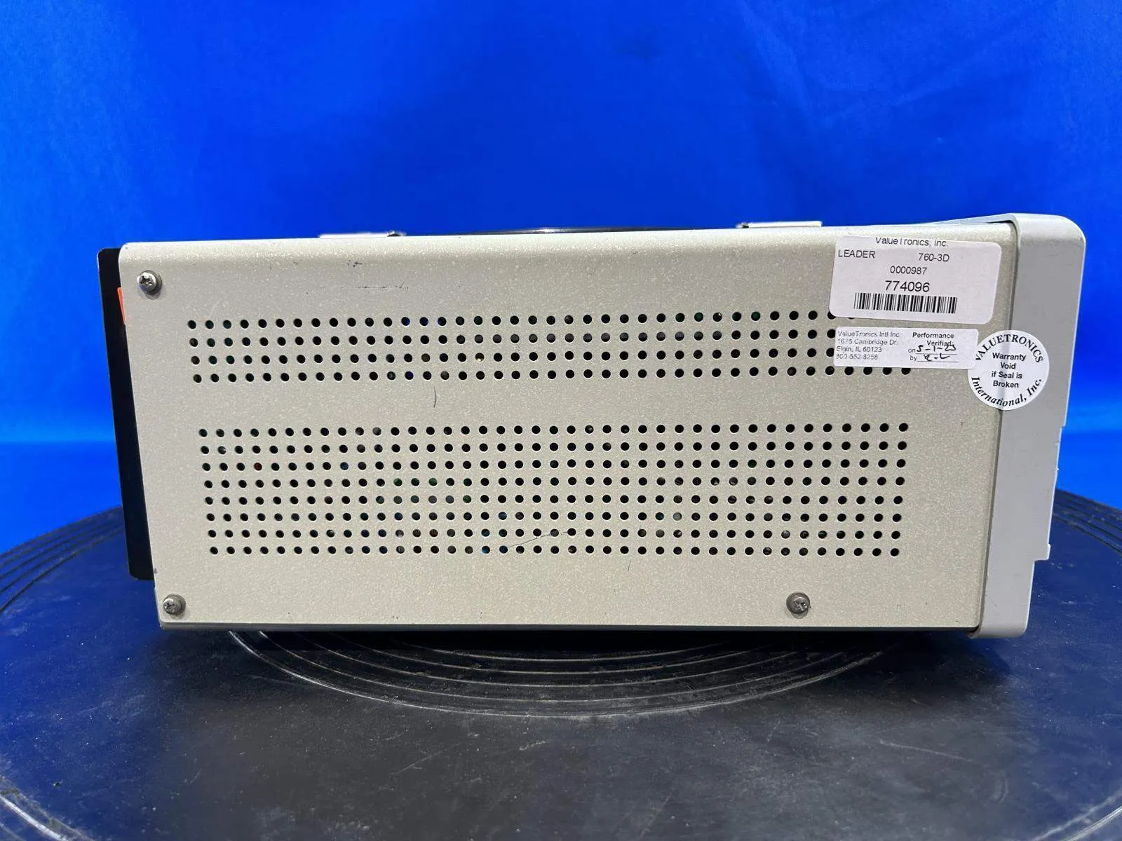 Leader 760-3D DC Power Supply