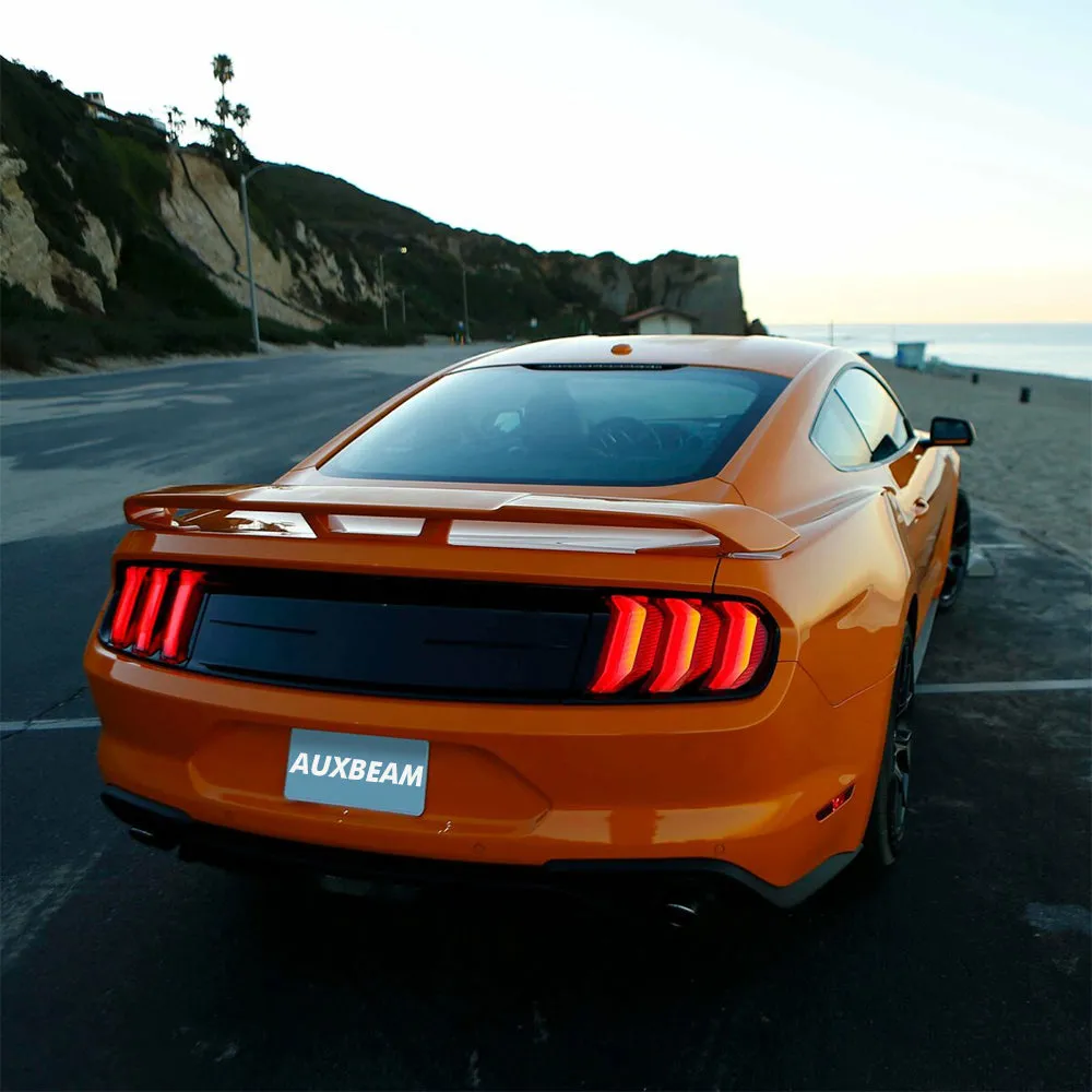 LED Tail Lights Assembly With 5 Modes Sequential Turn Signal For 2015-2023 Ford Mustang 6th Gen (S550)