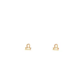 Libra Zodiac Studs