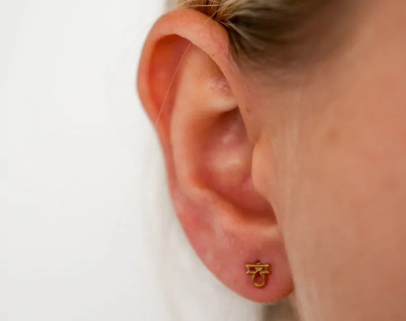 Libra Zodiac Studs