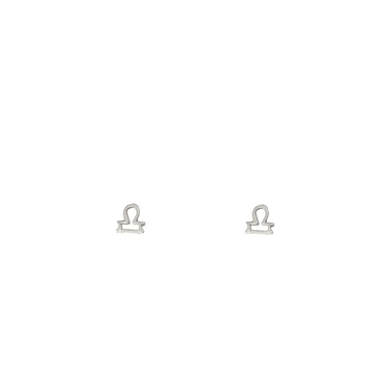 Libra Zodiac Studs