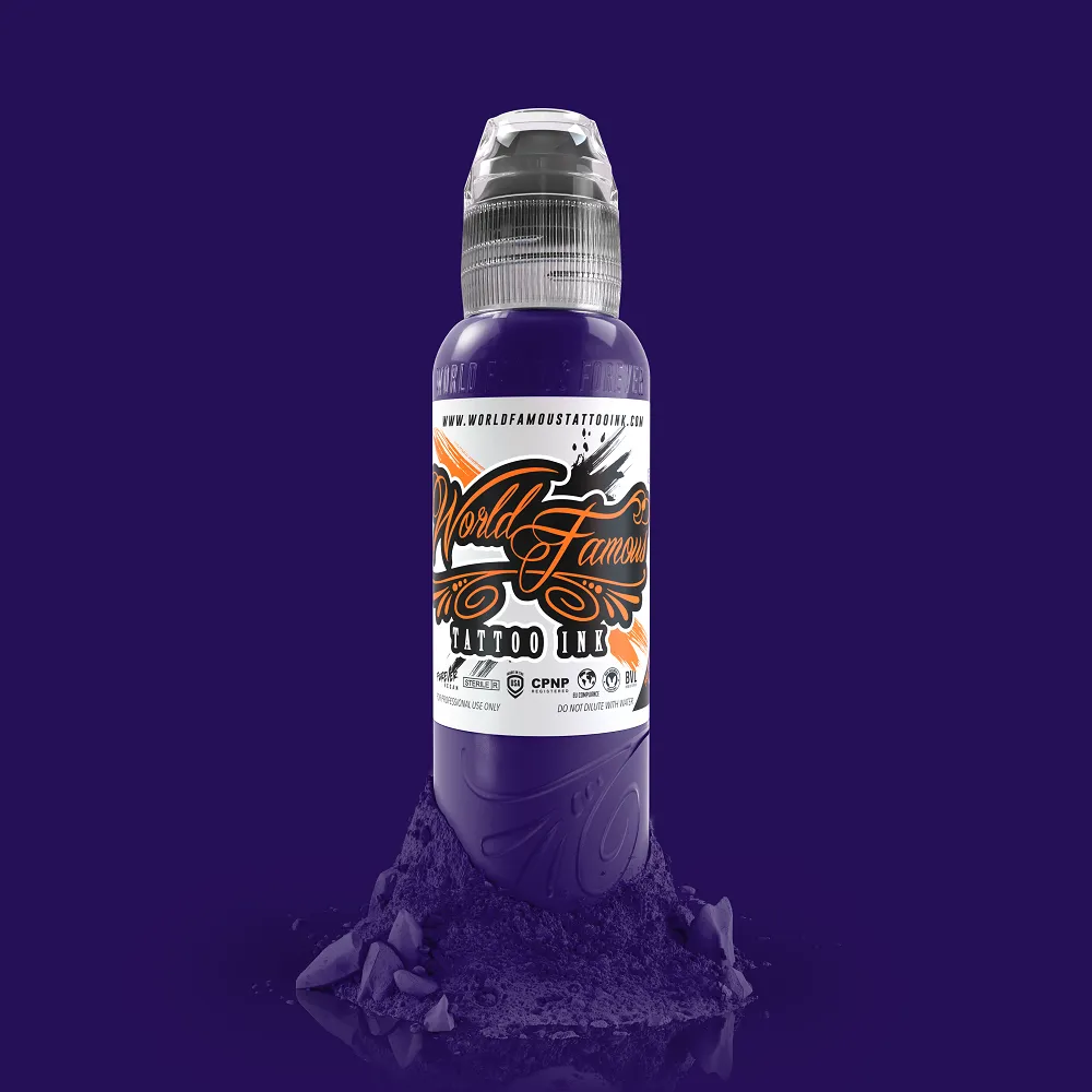 Master Mike 16-Color Asian Set — World Famous Tattoo Ink — 1oz