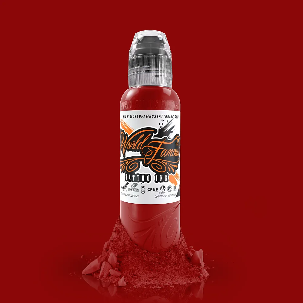 Master Mike 16-Color Asian Set — World Famous Tattoo Ink — 1oz