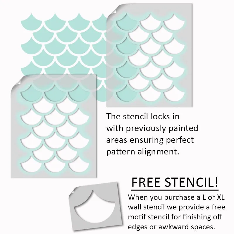 Mermaid Scales Pattern