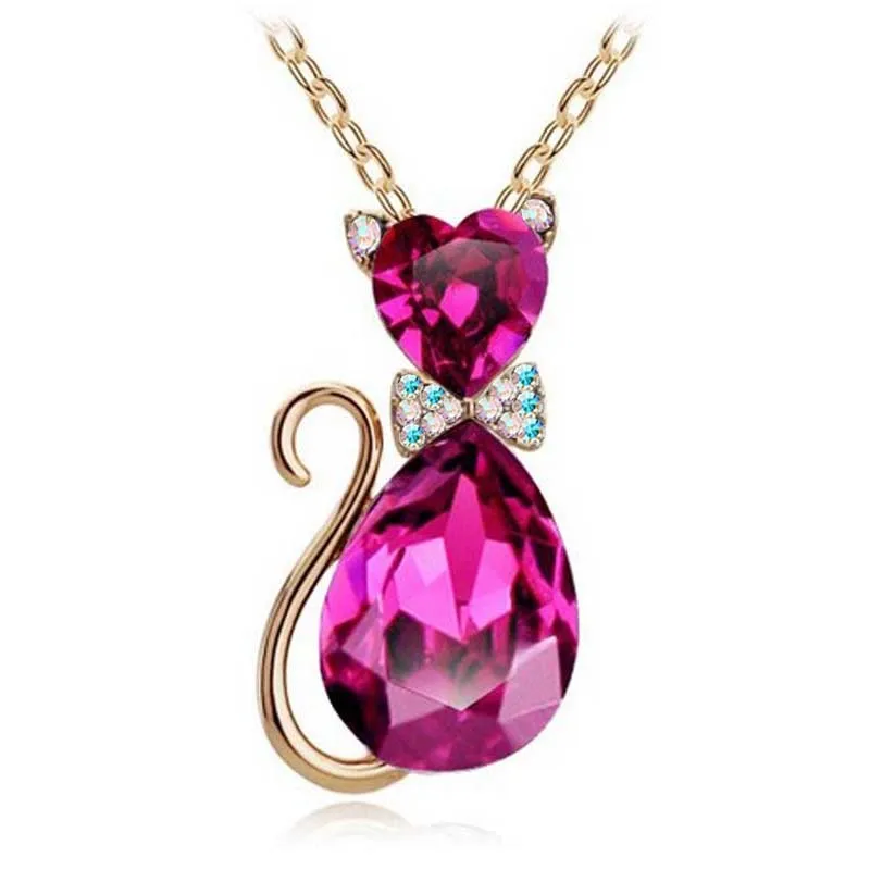 Mujer Collar Colgante