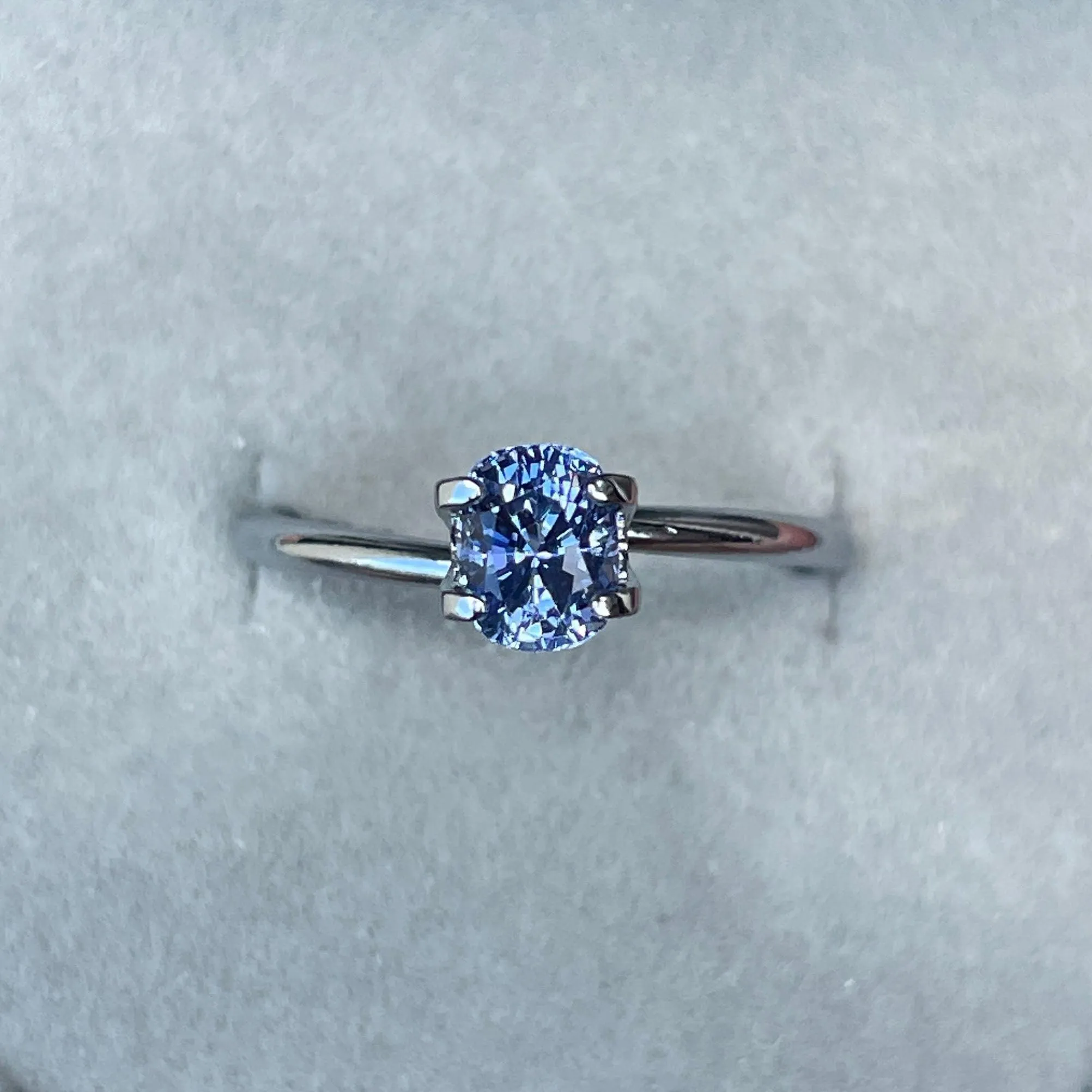 Natural Blue sapphire Cushion cut, Tufts Blue sapphire 1.06 crt, Unmounted Loose Stone for Jewelry Making Tools