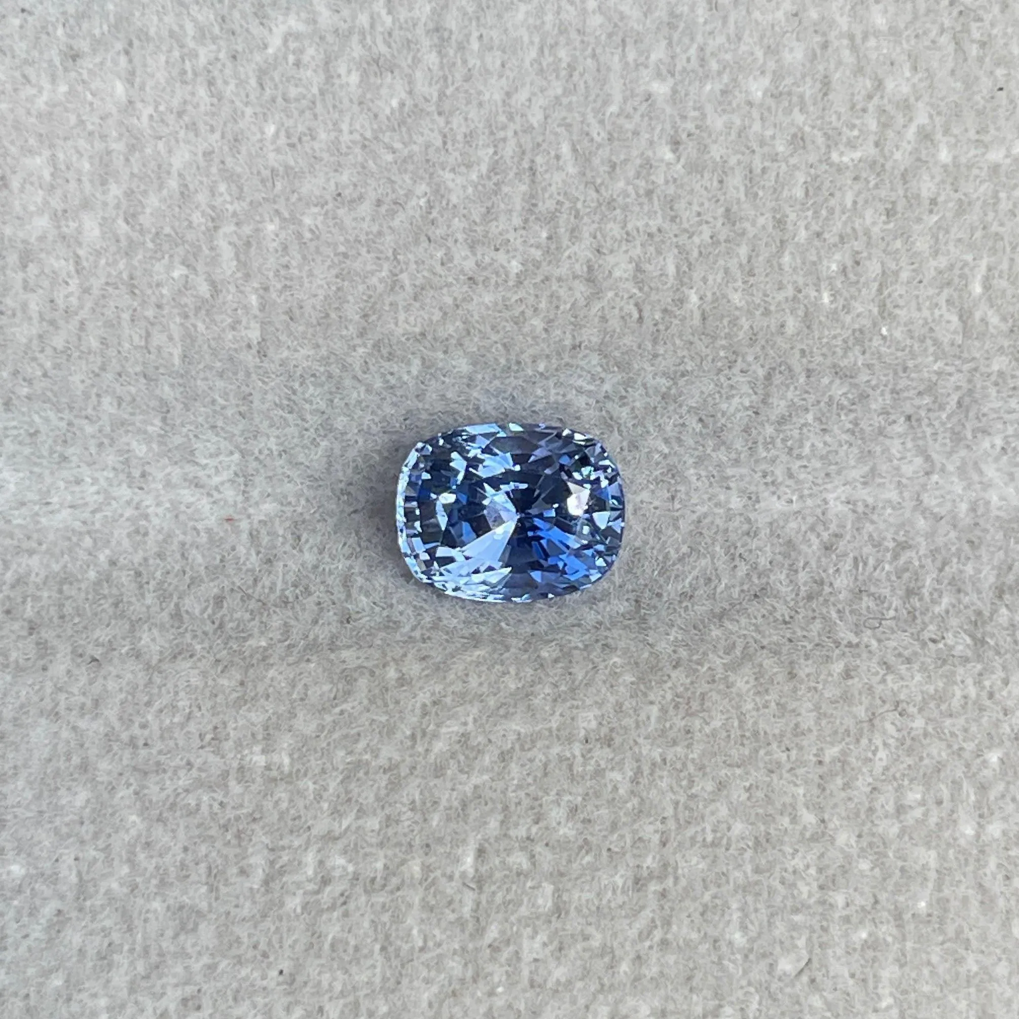 Natural Blue sapphire Cushion cut, Tufts Blue sapphire 1.06 crt, Unmounted Loose Stone for Jewelry Making Tools