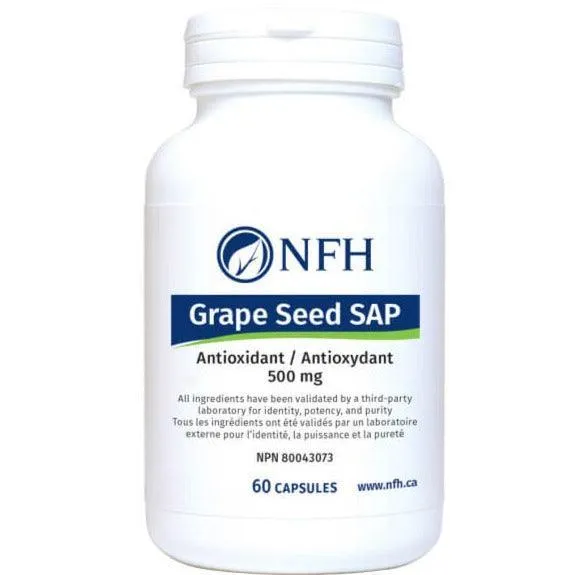 NFH Grape Seed SAP 60 Veggie Caps