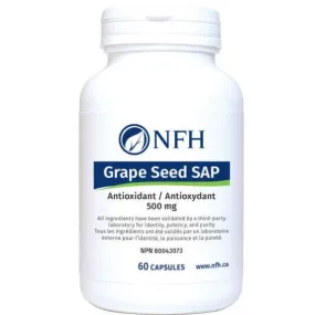 NFH Grape Seed SAP 60 Veggie Caps