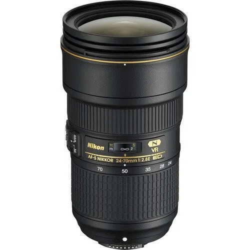 Nikon D850 DSLR Camera with Nikon AF-S NIKKOR 24-70mm f/2.8E ED VR Lens