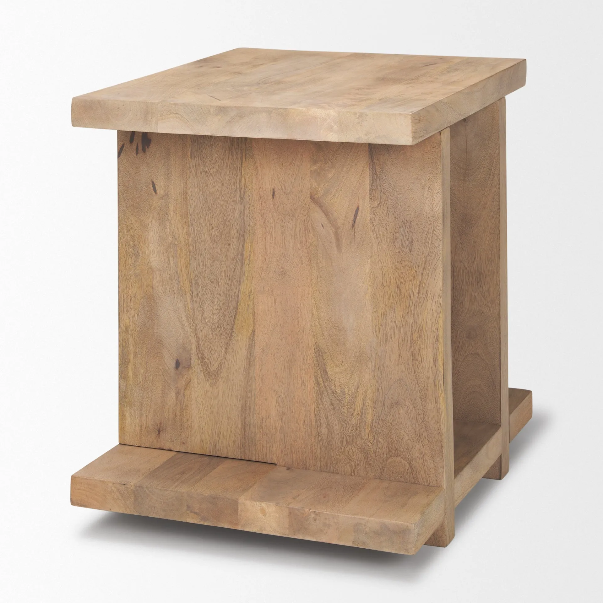 Nohr Accent Table Light Brown