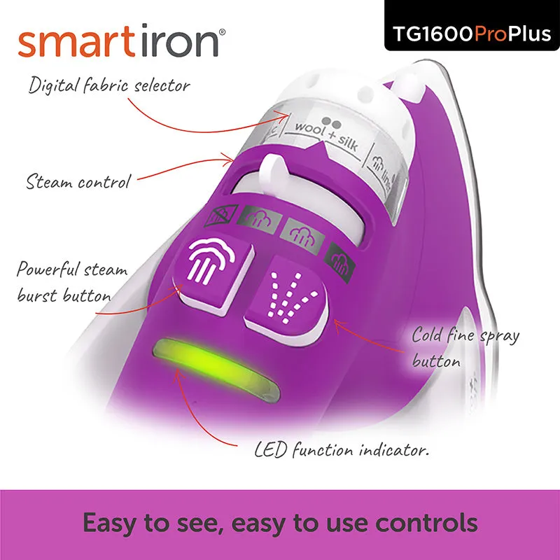 Oliso® TG1600Pro  Smart Iron® - Orchid