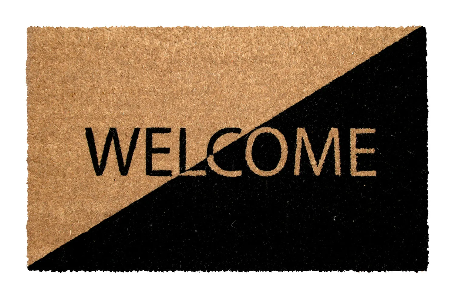 OnlyMat Elegant Natural Coir Welcome Entrance Doormat