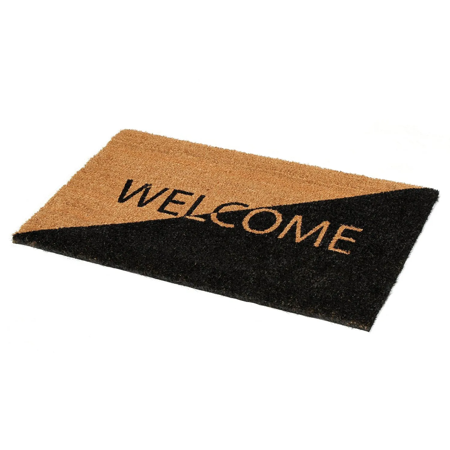 OnlyMat Elegant Natural Coir Welcome Entrance Doormat