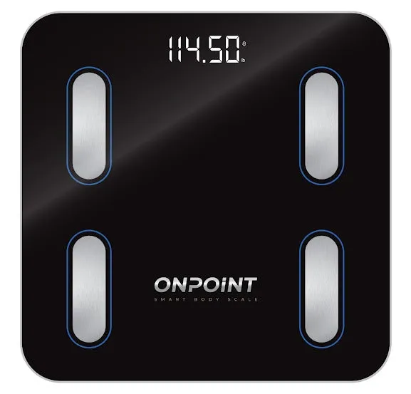 Advanced Onpoint Smart Body Scale - Precision Digital Bathroom Weighing Scale