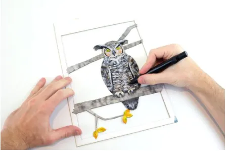 P-22 Coloring Art Frame