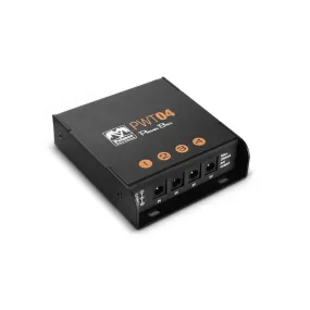Palmer PAL-PWT04 Universal Pedalboard Power Supply - 4 Outputs