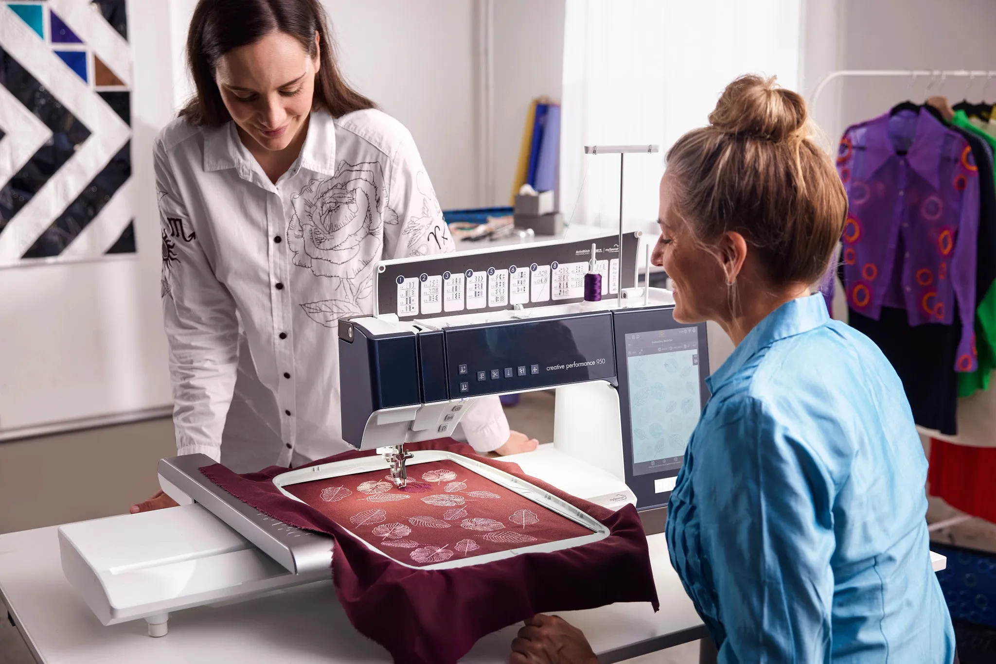 PFAFF® creative performance™ 950 Sewing & Embroidery Machine