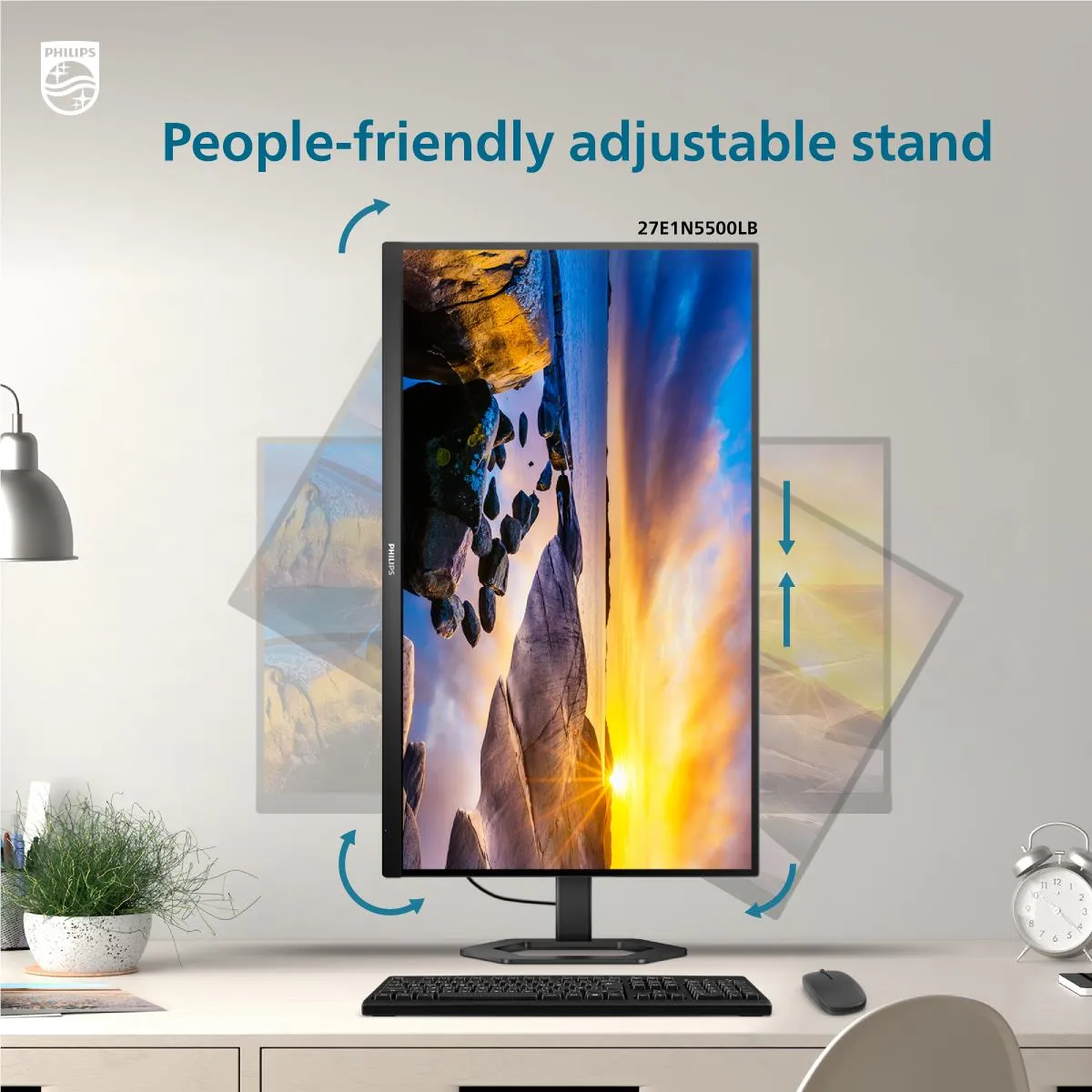 Philips 27E1N5500LB 27" QHD 100Hz Monitor