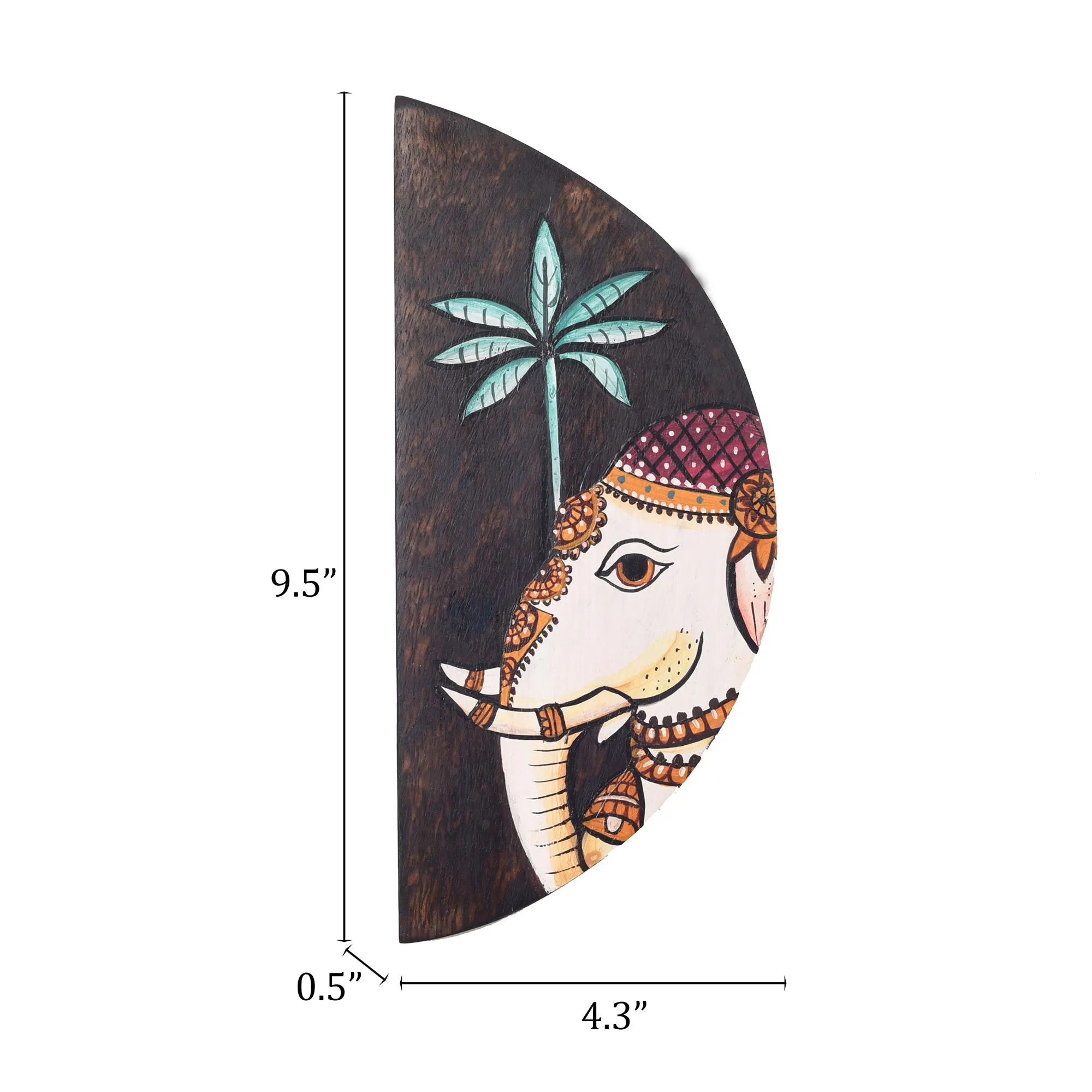 Pichhwai Elephants Handpainted Wall Panels