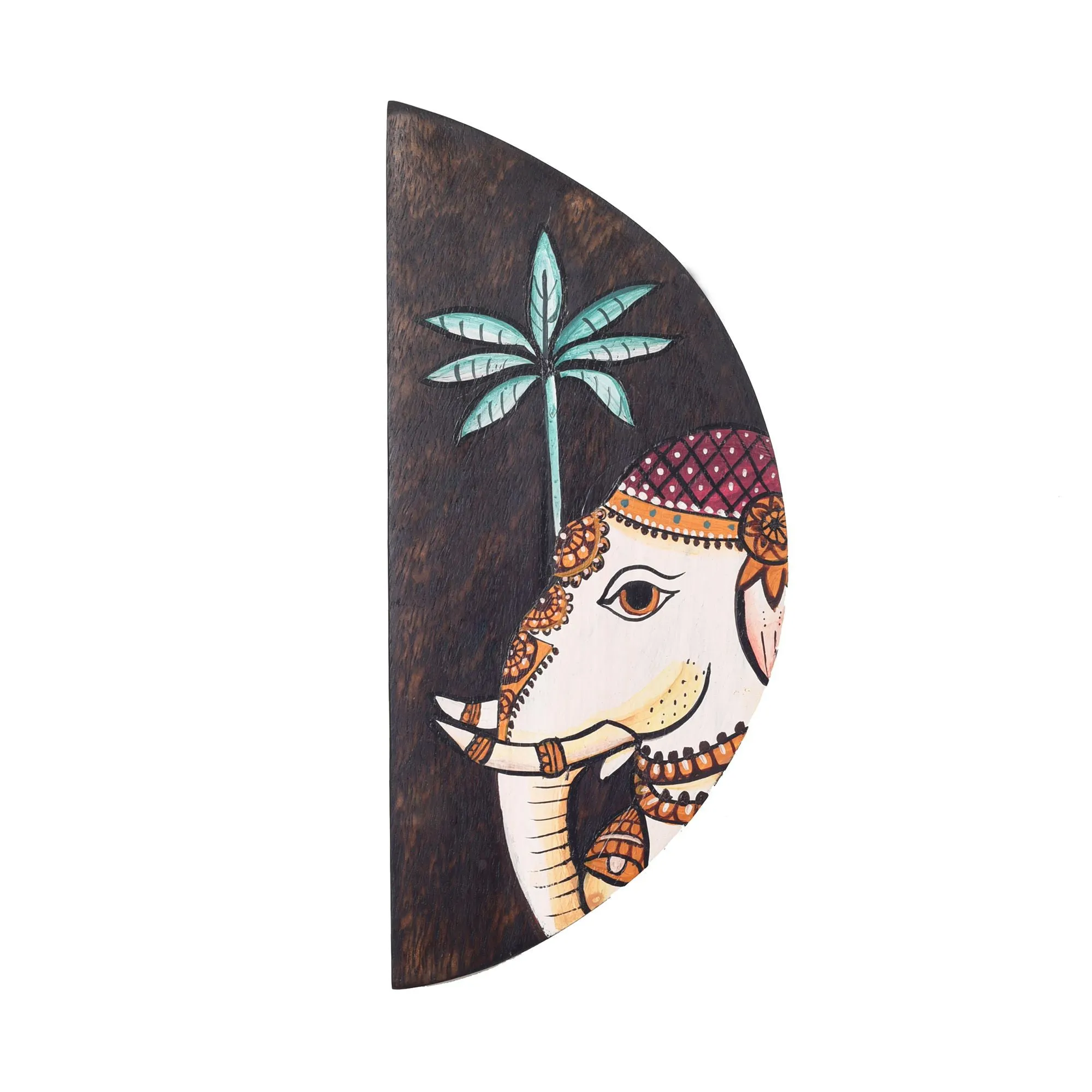 Pichhwai Elephants Handpainted Wall Panels