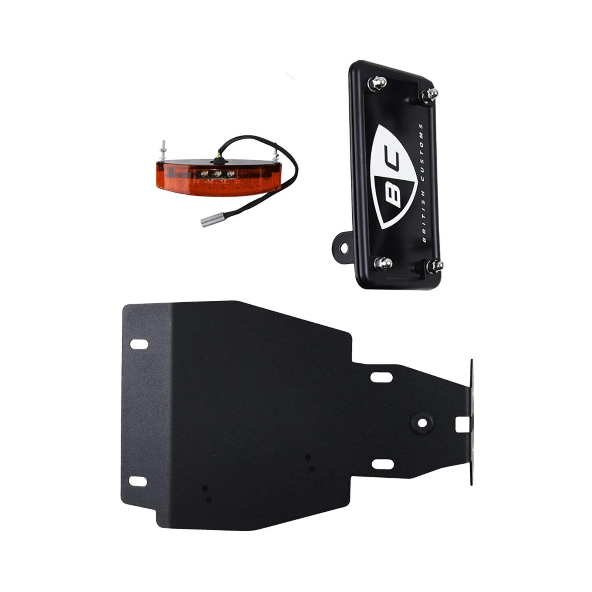 Plug & Play Fender Eliminator Side Mount Kit for Triumph Motorcycles (2016 )