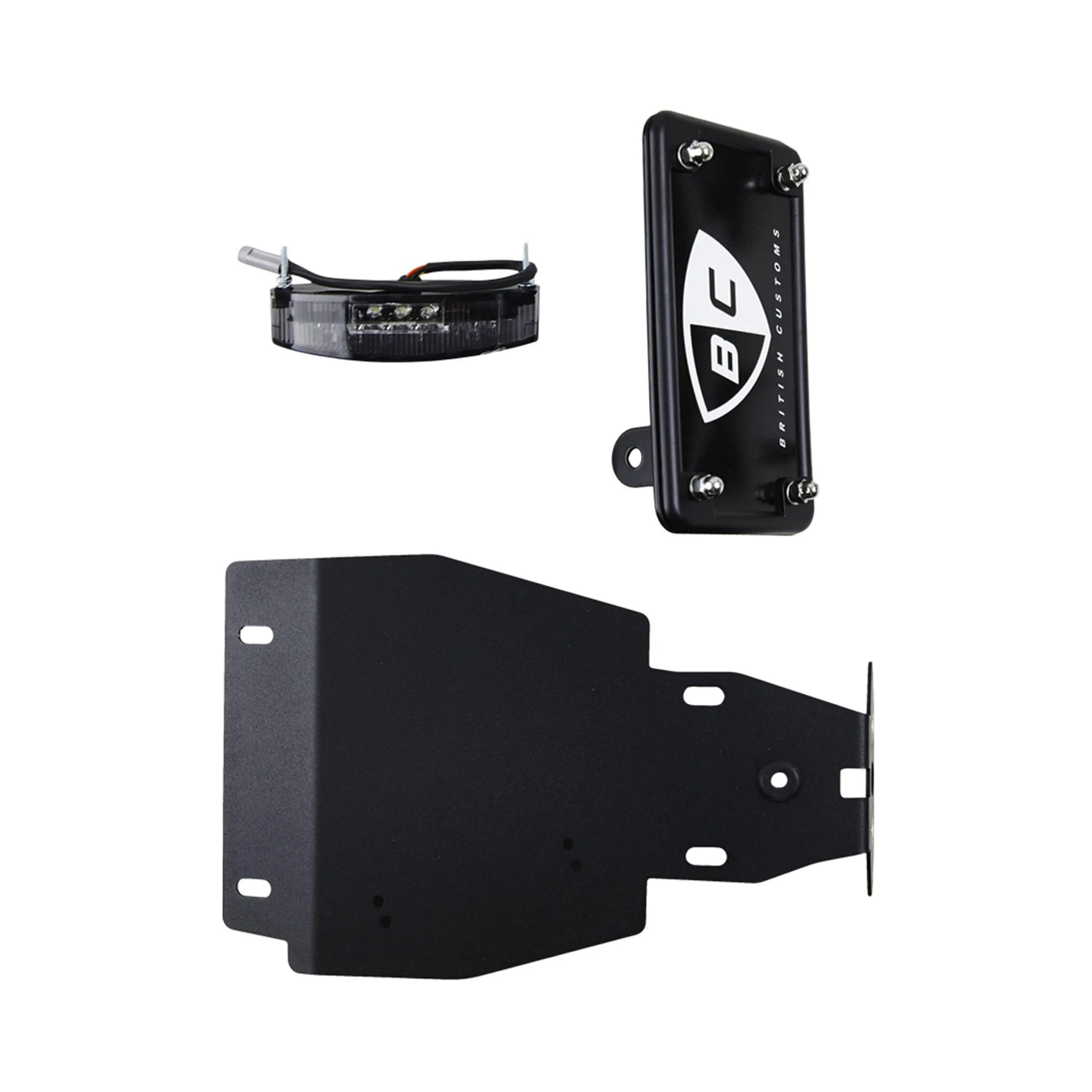 Plug & Play Fender Eliminator Side Mount Kit for Triumph Motorcycles (2016 )