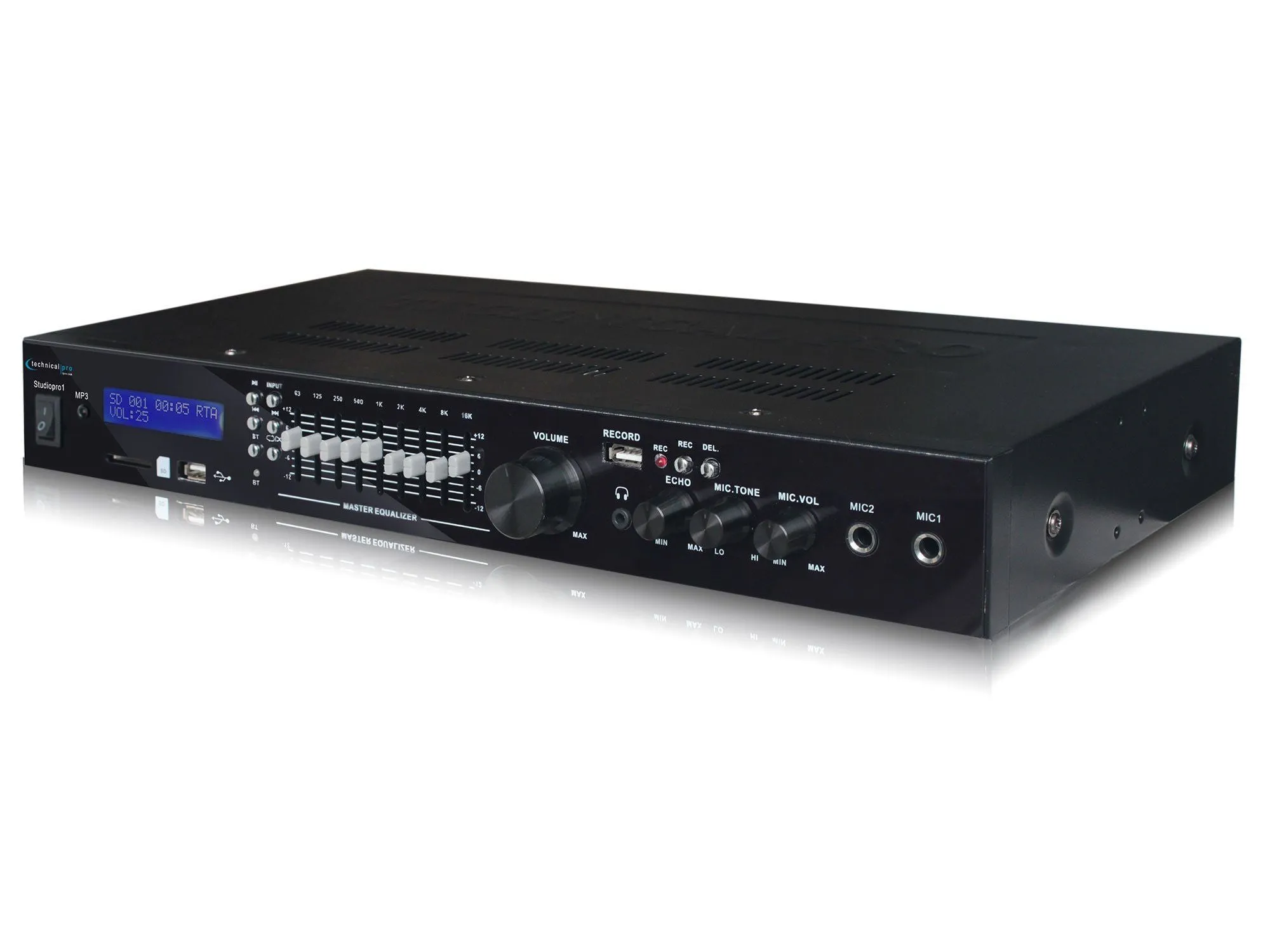 Pro Rack Mountable USB/SD Recording Studio Deck