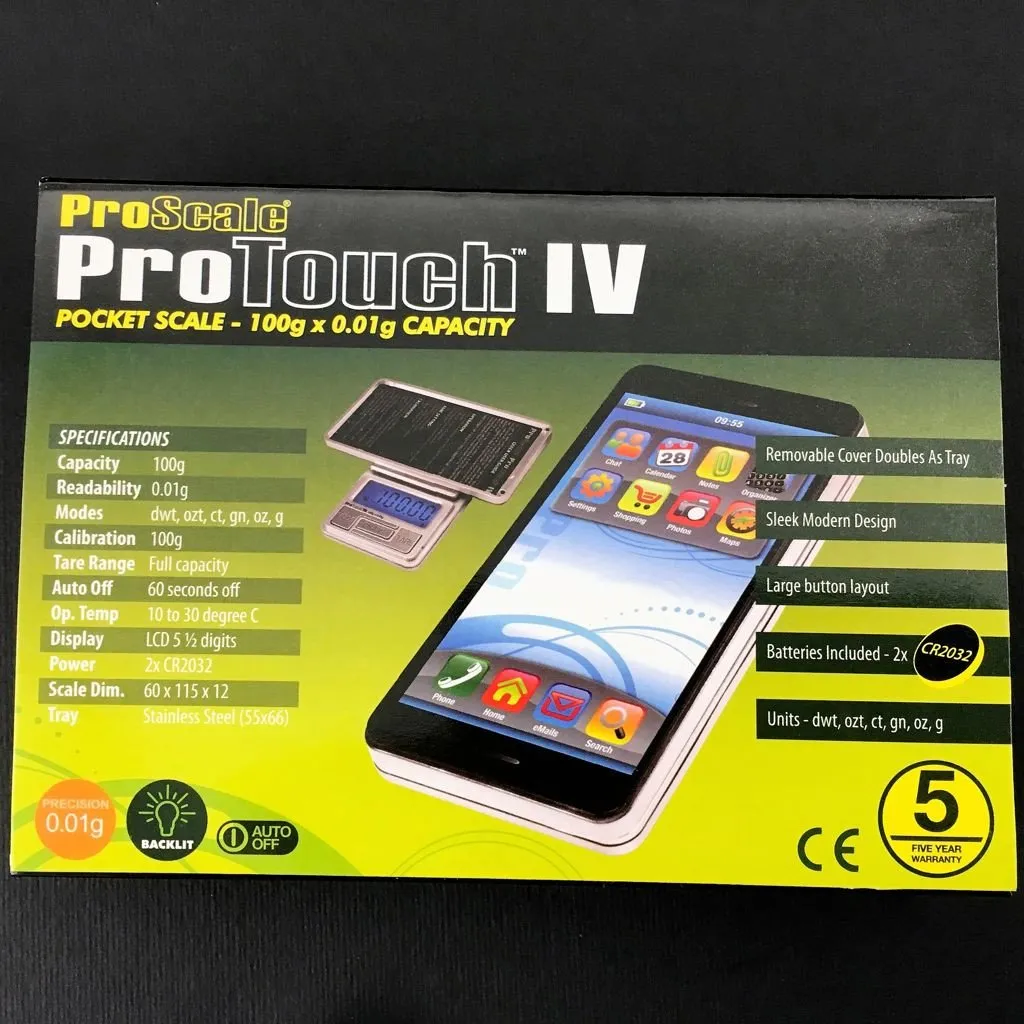 Pro Scale Pro Touch 4 Pocket Scale
