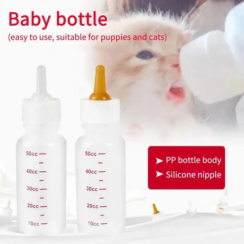 Puppy Kitten Nursing Bottle Set