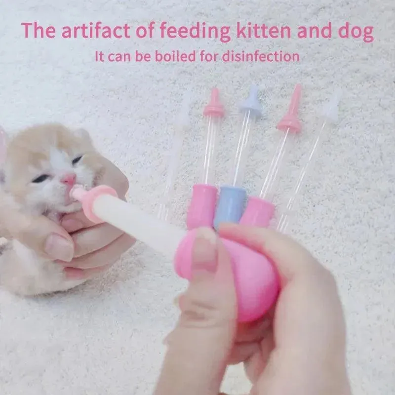 Puppy Kitten Nursing Bottle Set